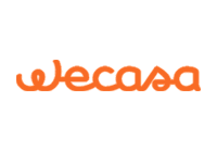 Logo Wecasa, plateforme de réservation bien-être à domicile